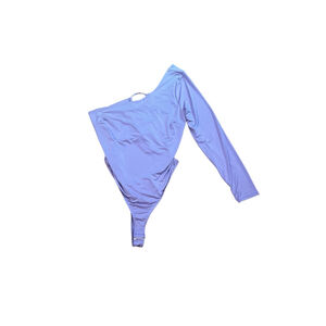 Fashion Nova Turn Back Time Bodysuit Lilac Purple 3X